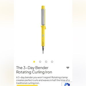 Drybar 3 Day Bender Curling Iron